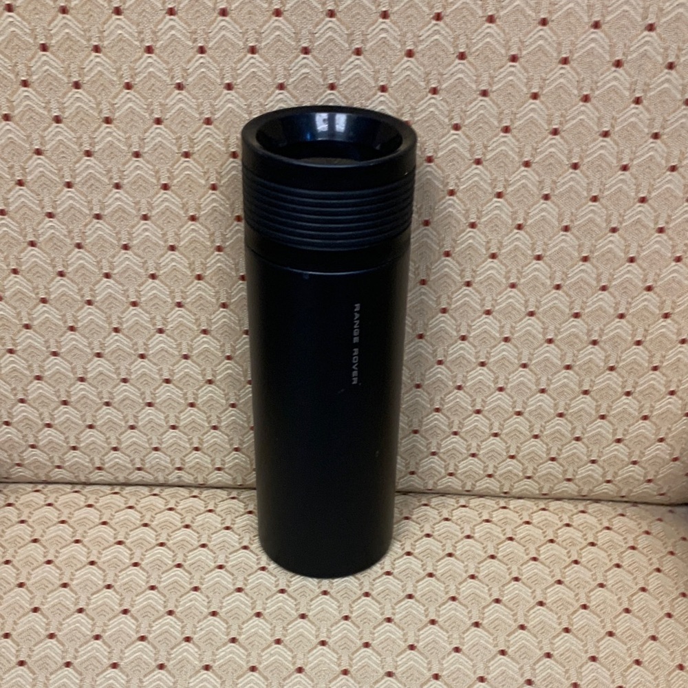 Ranger Rover Black Stainless Travel Tumbler - Sleek Matte Finish